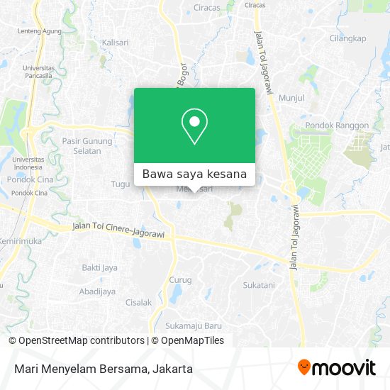 Peta Mari Menyelam Bersama