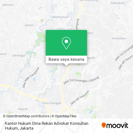 Peta Kantor Hukum Dma Rekan Advokat Konsultan Hukum