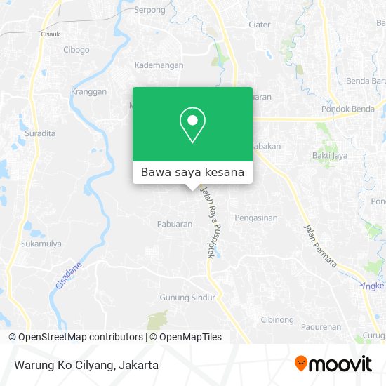 Peta Warung Ko Cilyang