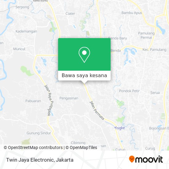Peta Twin Jaya Electronic