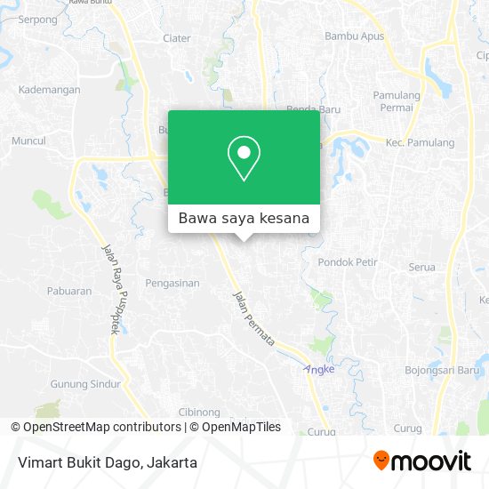 Peta Vimart Bukit Dago