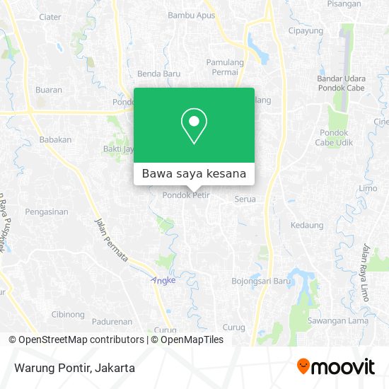 Peta Warung Pontir