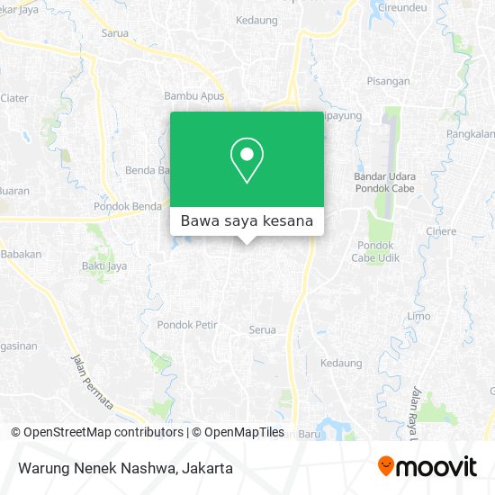 Peta Warung Nenek Nashwa