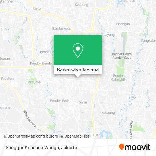 Peta Sanggar Kencana Wungu