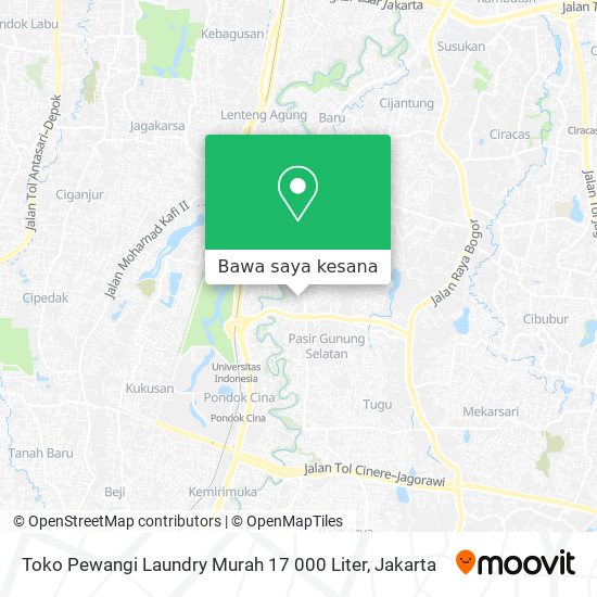 Peta Toko Pewangi Laundry Murah 17 000 Liter