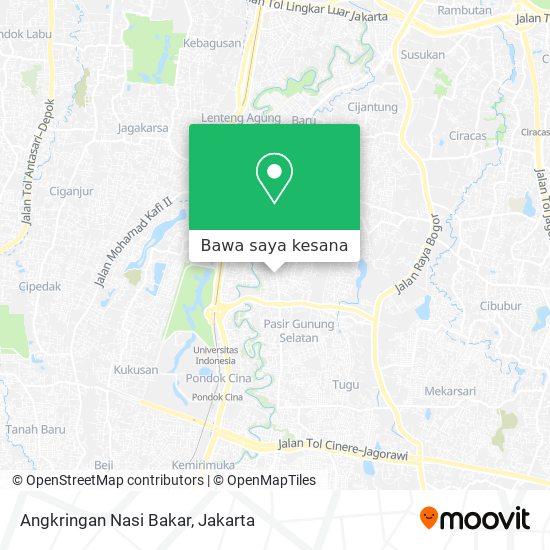 Peta Angkringan Nasi Bakar