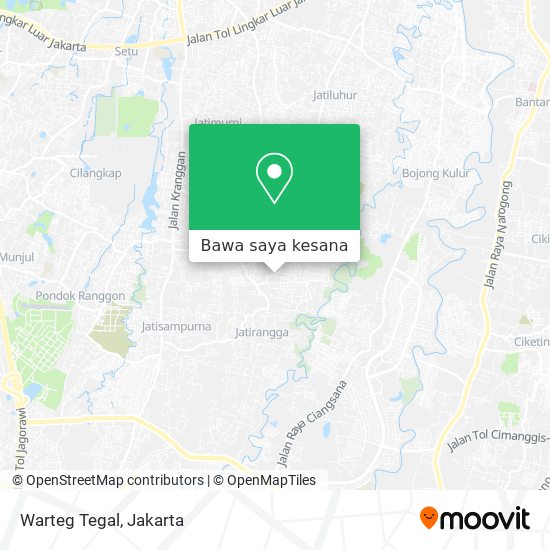 Peta Warteg Tegal