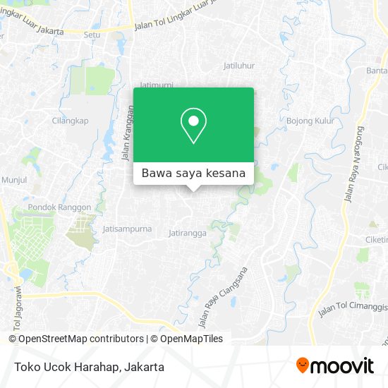 Peta Toko Ucok Harahap