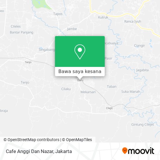 Peta Cafe Anggi Dan Nazar