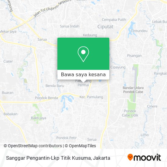 Peta Sanggar Pengantin-Lkp Titik Kusuma