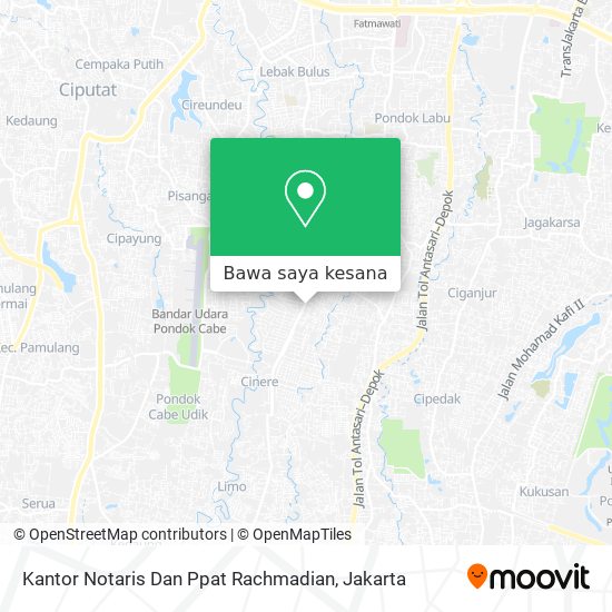Peta Kantor Notaris Dan Ppat Rachmadian