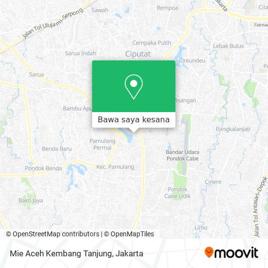 Peta Mie Aceh Kembang Tanjung