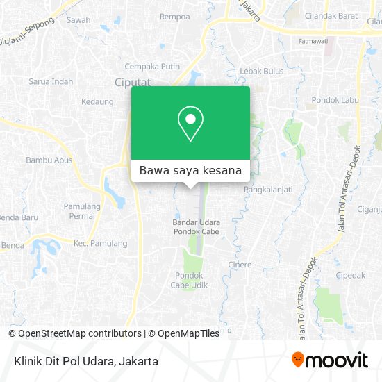 Peta Klinik Dit Pol Udara