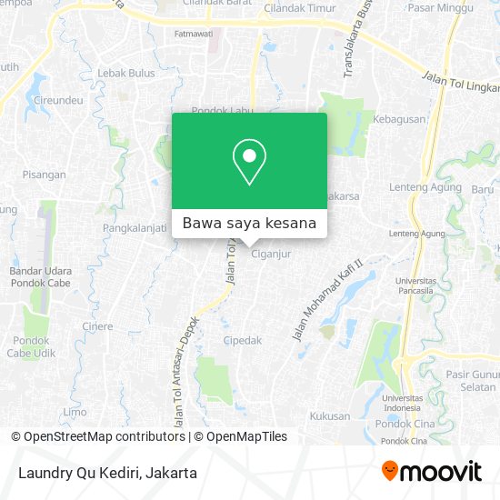 Peta Laundry Qu Kediri