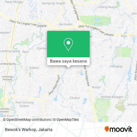 Peta Bewok's Warkop