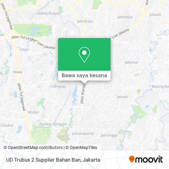 Peta UD Trubus 2 Supplier Bahan Ban