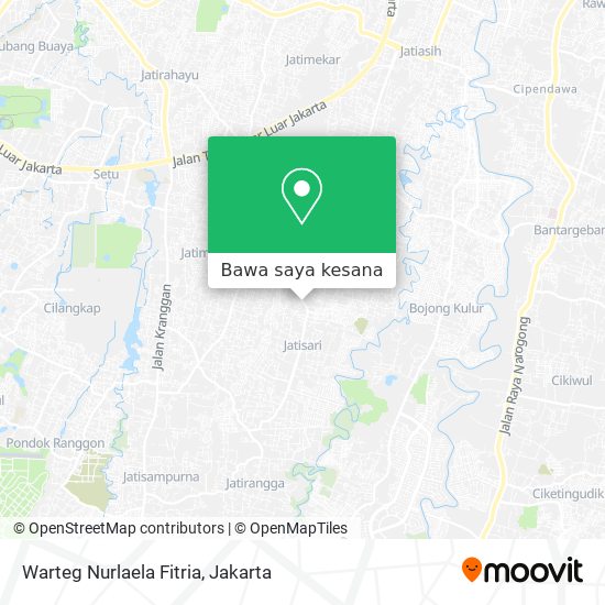 Peta Warteg Nurlaela Fitria