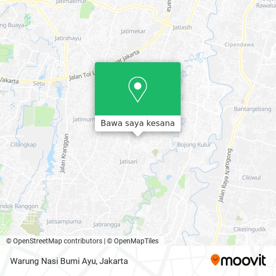 Peta Warung Nasi Bumi Ayu