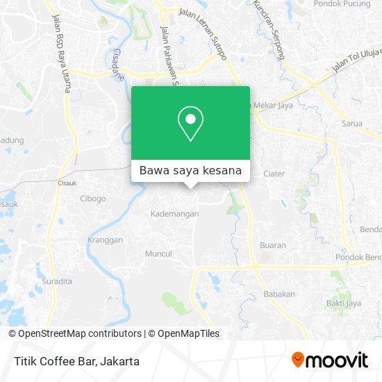 Peta Titik Coffee Bar