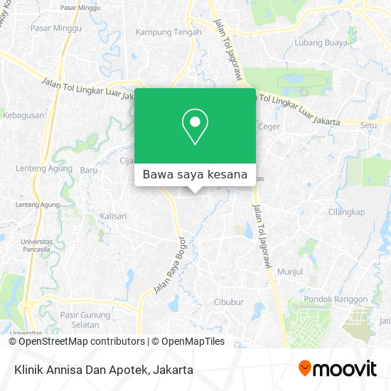 Peta Klinik Annisa Dan Apotek