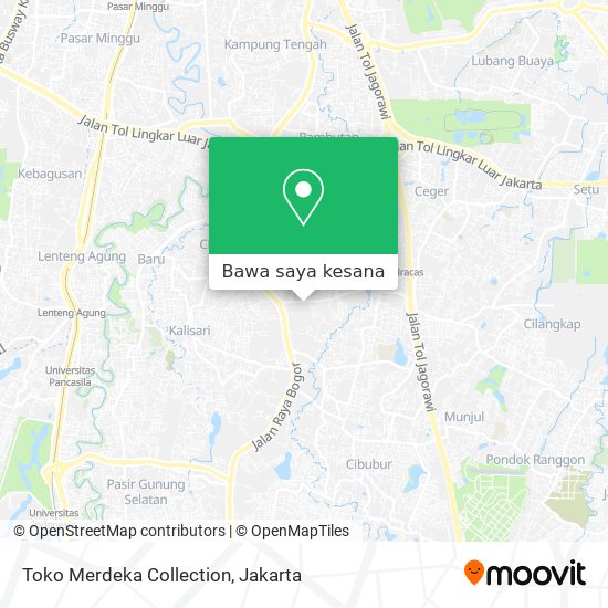 Peta Toko Merdeka Collection