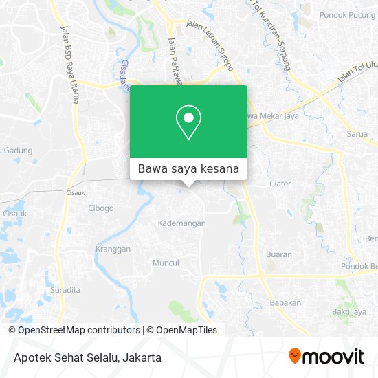 Peta Apotek Sehat Selalu