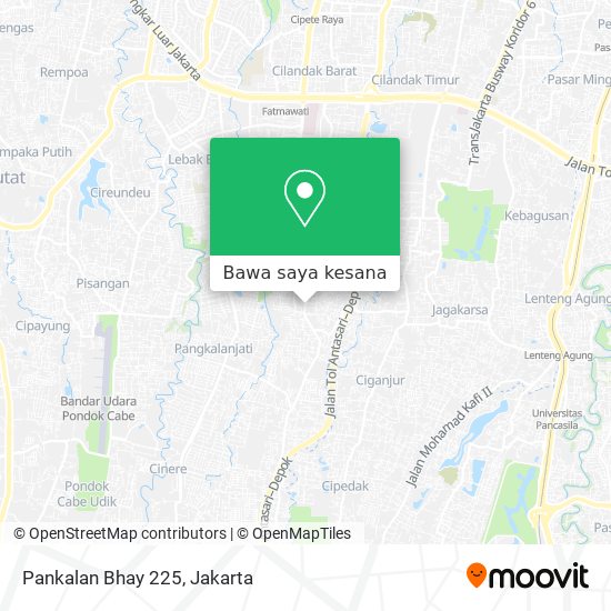 Peta Pankalan Bhay 225