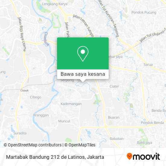 Peta Martabak Bandung 212 de Latinos