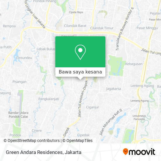 Peta Green Andara Residences