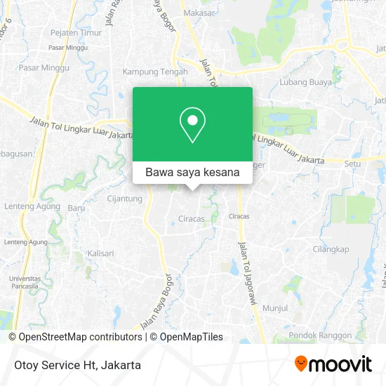 Peta Otoy Service Ht