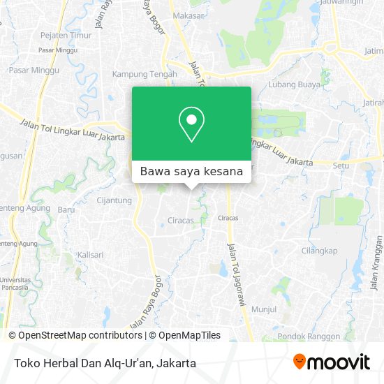 Peta Toko Herbal Dan Alq-Ur'an