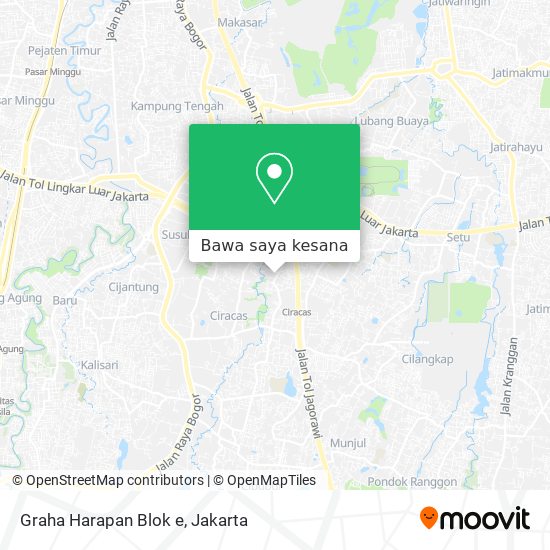 Peta Graha Harapan Blok e