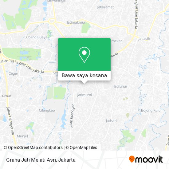 Peta Graha Jati Melati Asri