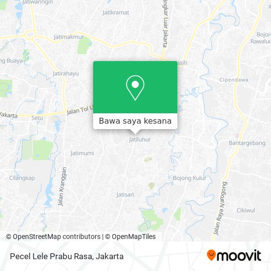 Peta Pecel Lele Prabu Rasa