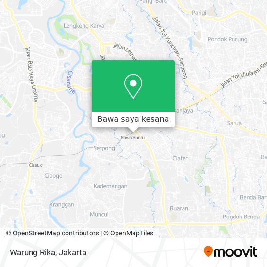 Peta Warung Rika