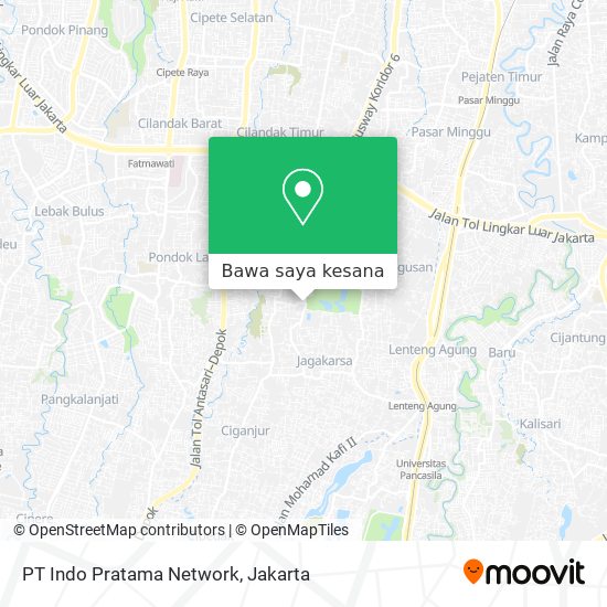 Peta PT Indo Pratama Network