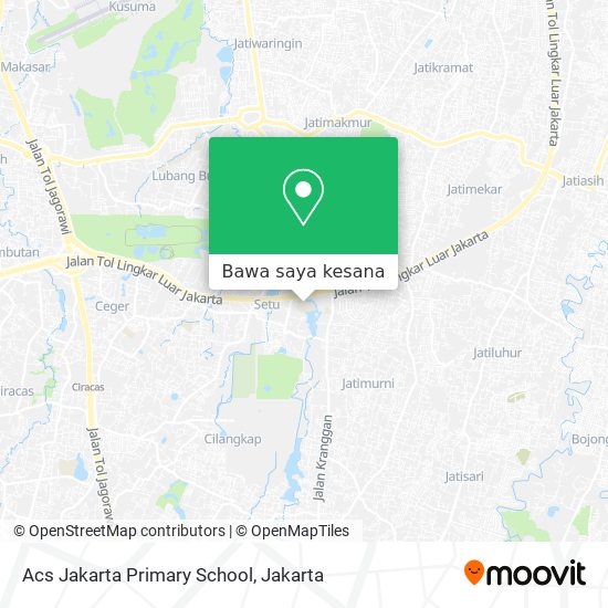 Peta Acs Jakarta Primary School