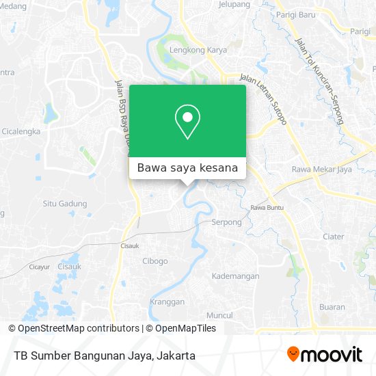 Peta TB Sumber Bangunan Jaya