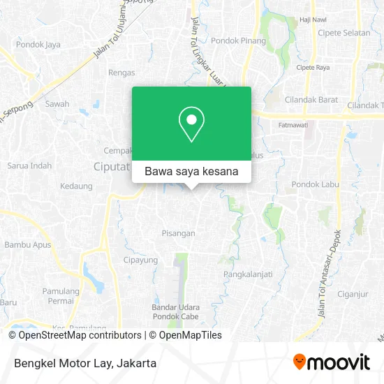 Peta Bengkel Motor Lay