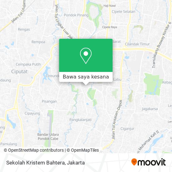Peta Sekolah Kristem Bahtera