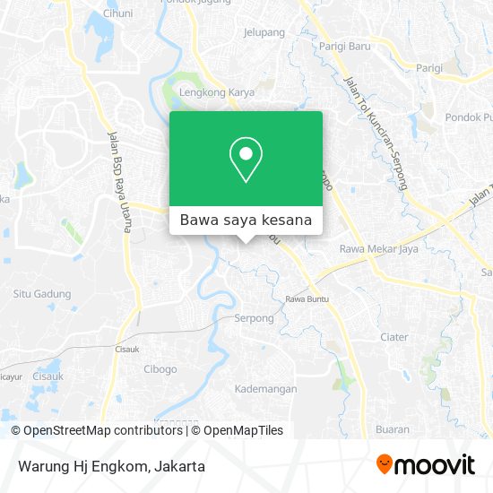 Peta Warung Hj Engkom