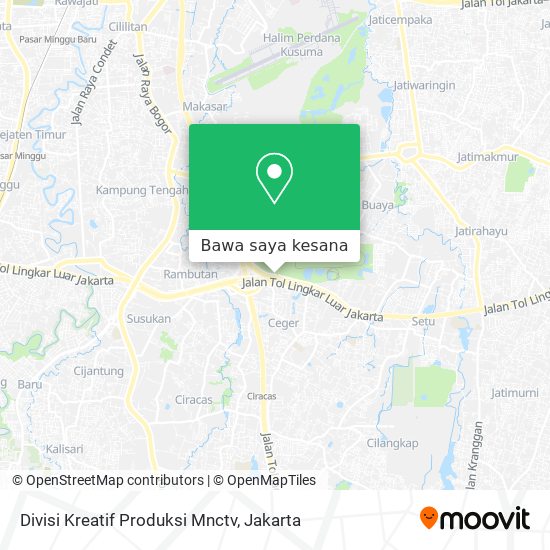 Peta Divisi Kreatif Produksi Mnctv