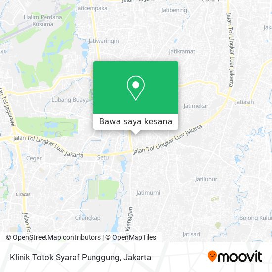 Peta Klinik Totok Syaraf Punggung