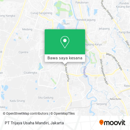 Peta PT Trijaya Usaha Mandiri