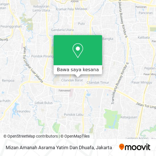 Peta Mizan Amanah Asrama Yatim Dan Dhuafa