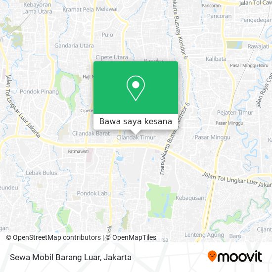 Peta Sewa Mobil Barang Luar