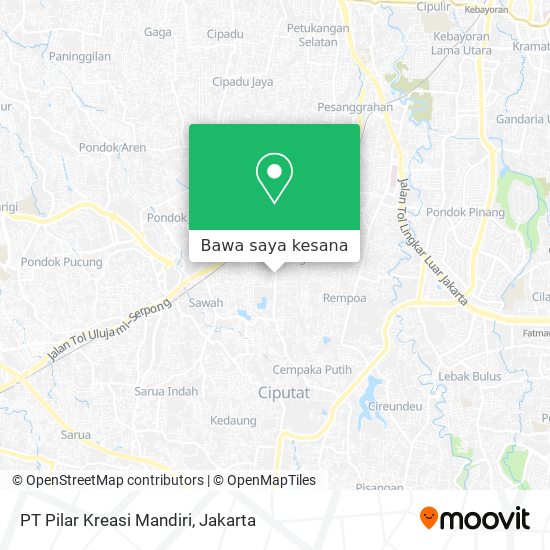 Peta PT Pilar Kreasi Mandiri