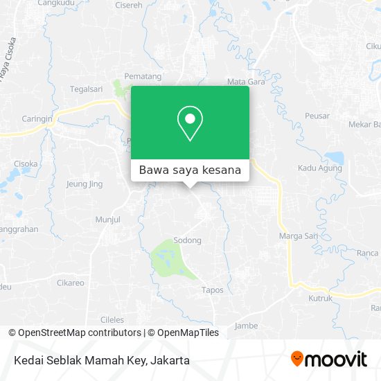 Peta Kedai Seblak Mamah Key