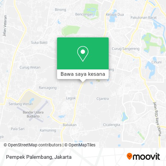 Peta Pempek Palembang