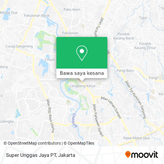 Peta Super Unggas Jaya PT
